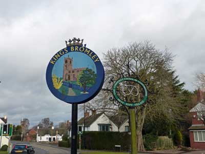 Kings Bromley village sign